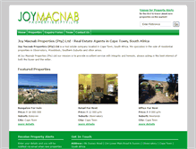 Tablet Screenshot of joymacnabproperties.co.za